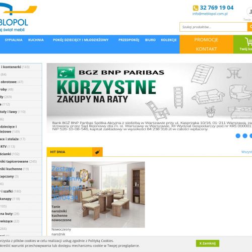 Tanie meble w Warszawie