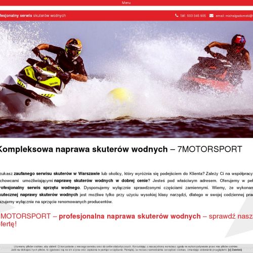 Warszawa - serwis skuterów wodnych sea-doo