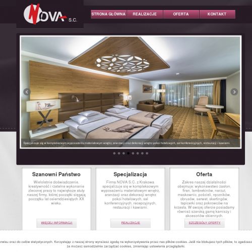 Szycie pościeli hotelowej w Krakowie