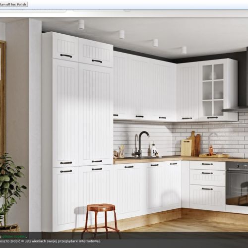 Meble kuchenne białe