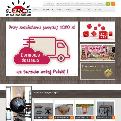 Stoliki kolonialne w Łodzi