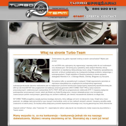 Naprawa turbin w Olsztynie