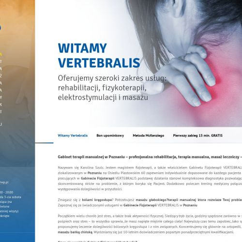 Masaż fizjoterapia - Poznań