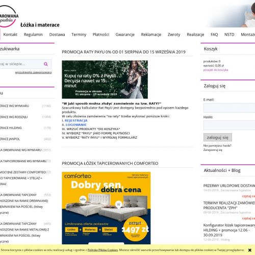 Łóżko dla seniorów