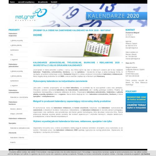 Kalendarz biuwar - Poznań