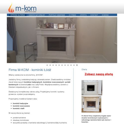 Kominki tradycyjne - łódź