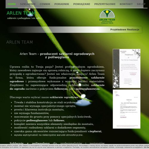 System podlewania do szklarni w Poznaniu