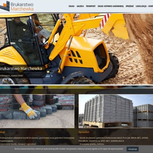 Projektowanie układanie kostki granitowej w Radomiu