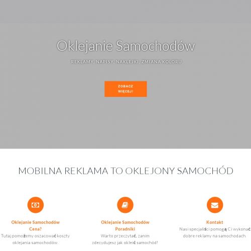 Projektowanie reklam na samochody - Kraków