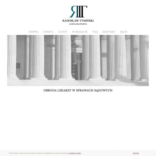 Prawnik od spraw medycznych - Warszawa