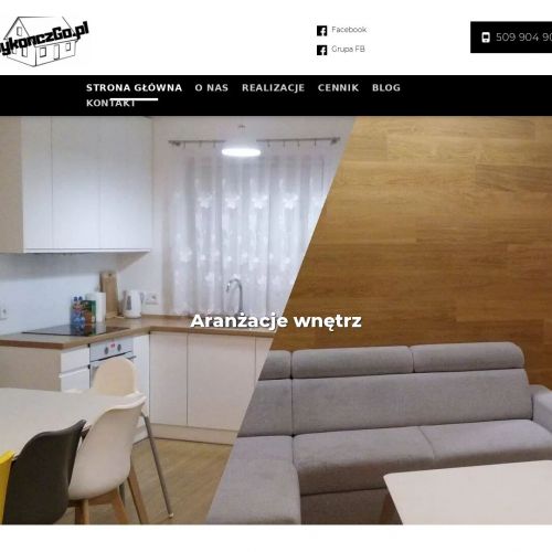 Ekipa budowlana w Myszkowie