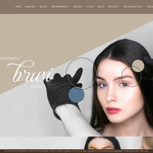 Nitkowanie brwi Warszawa