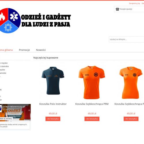 Koszula damska państwowe ratownictwo medyczne