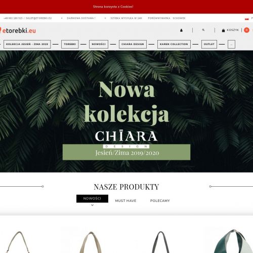 Torebki na długim pasku