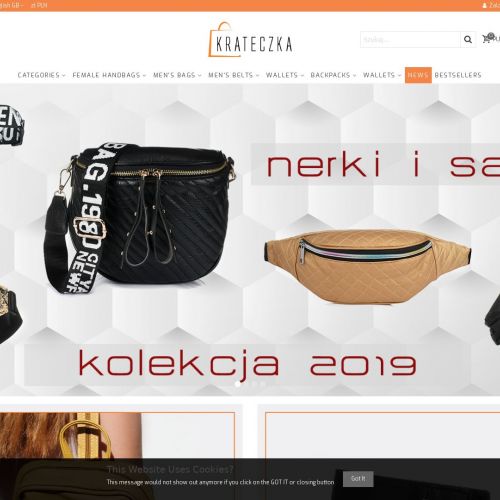 Pasek skórzany męski