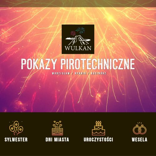 Pokazy pirotechniczne w sylwestra śląsk - Wodzisław śląski