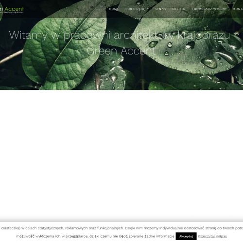 Projekt nawadniania - Kraków