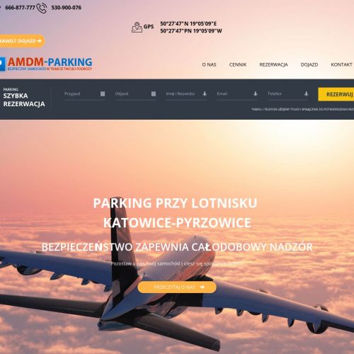 Parking przy lotnisku w katowicach - Katowice