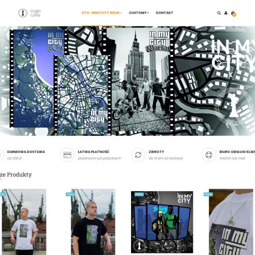 Łańcuch na szyję srebrny w Warszawie