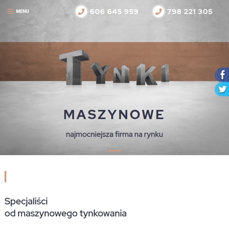 Tynki gipsowe łódź