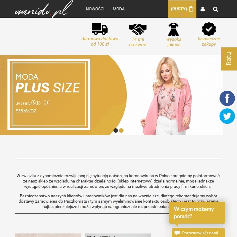 Sukienki okolicznościowe plus size