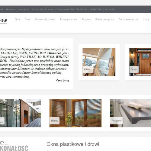 Otwock - nowoczesne okna aluminiowe