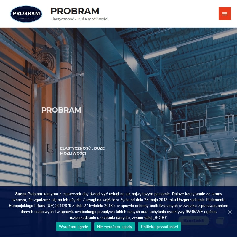 Bramy przeciwpożarowe przesuwne w Warszawie