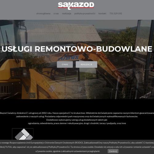 Usługi koparką - Bielsko Biała