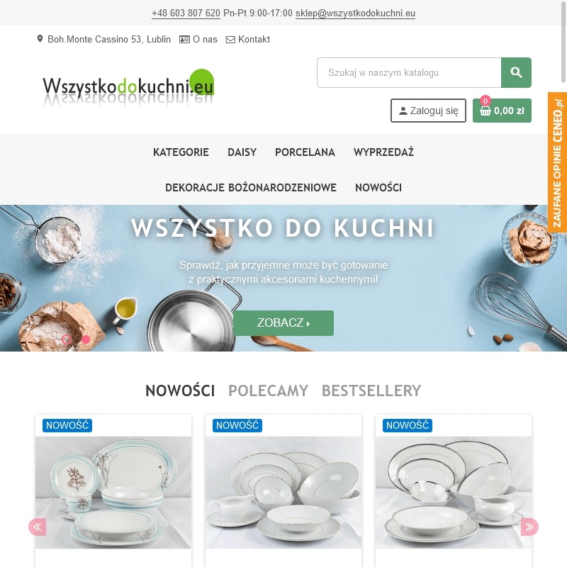 Porcelana bogucice filiżanki - Chodzież