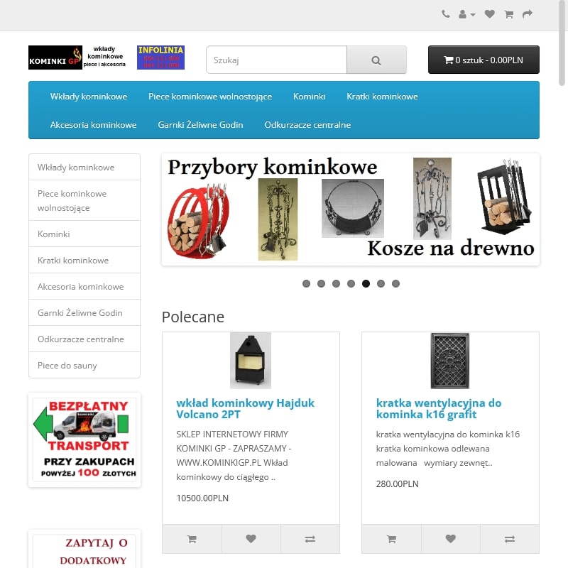 Kominki elektryczne ścienne