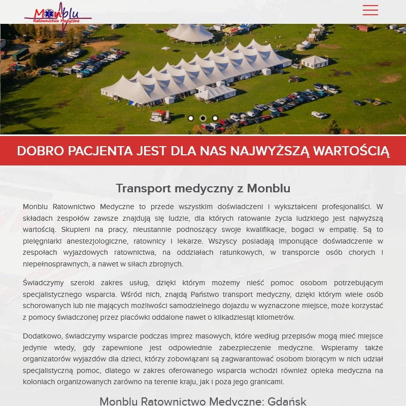 Gdańsk - karetka covidowa