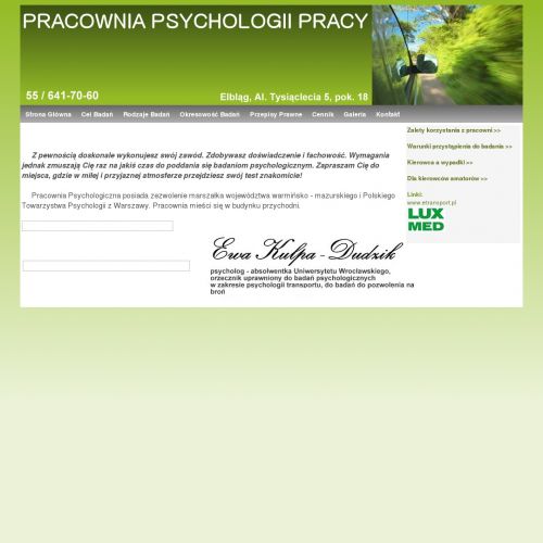 Psycholog w Elblągu