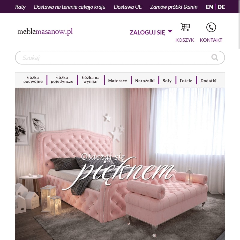 Łóżka podwójne - Warszawa