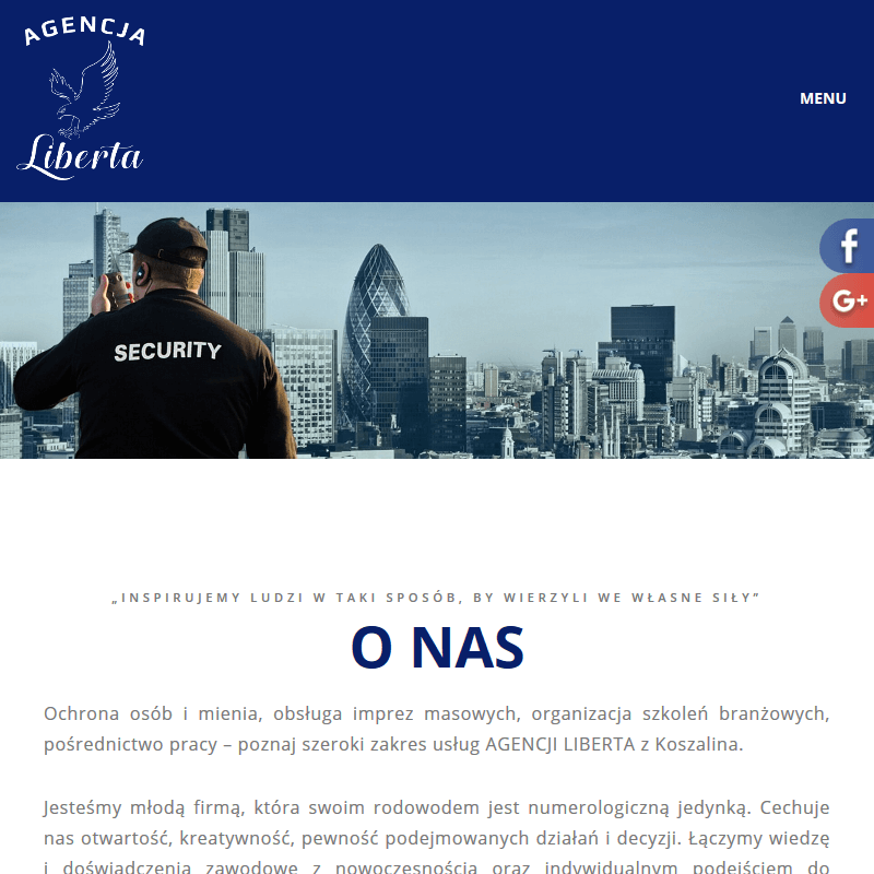 Ochrona osób - Koszalin