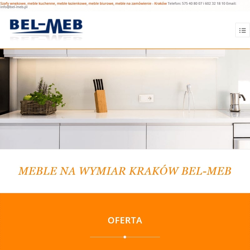 Meble na wymiar małopolska w Krakowie