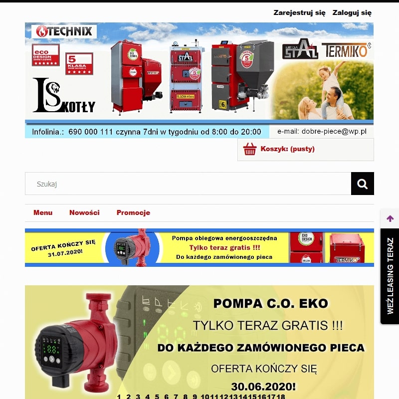 Pleszew - dobre kotły na pellet