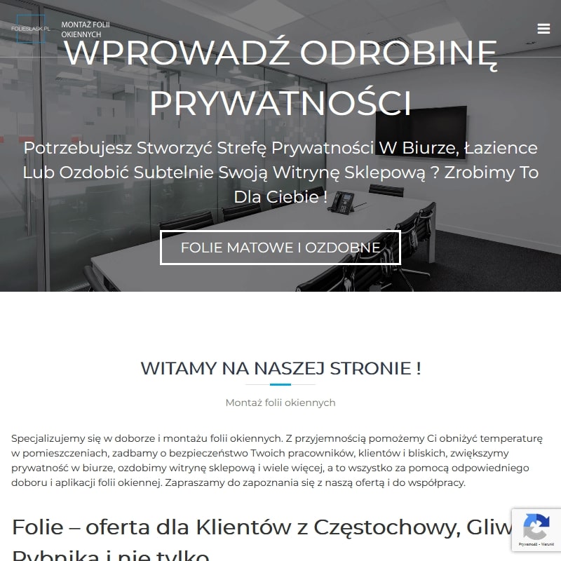 Oklejanie witryn śląsk w Sosnowcu