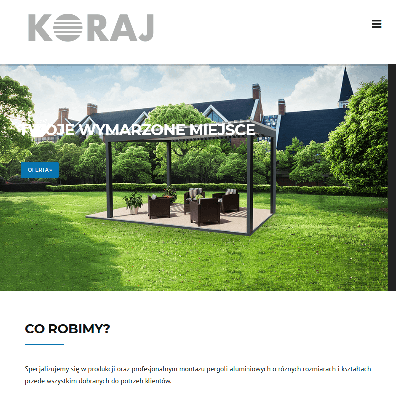 Montaż pergoli aluminiowych