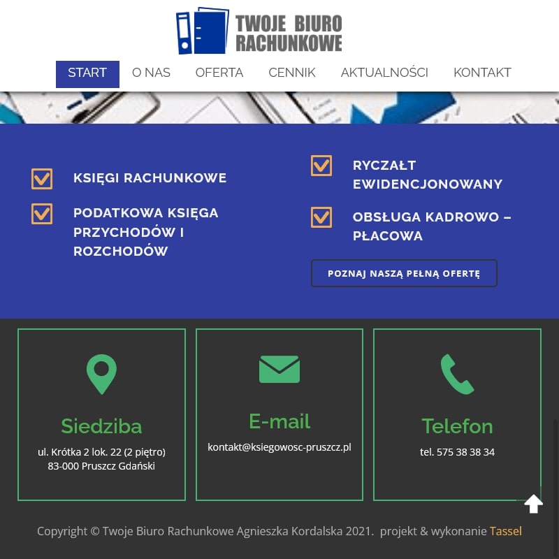 Pruszcz Gdański - biuro księgowe
