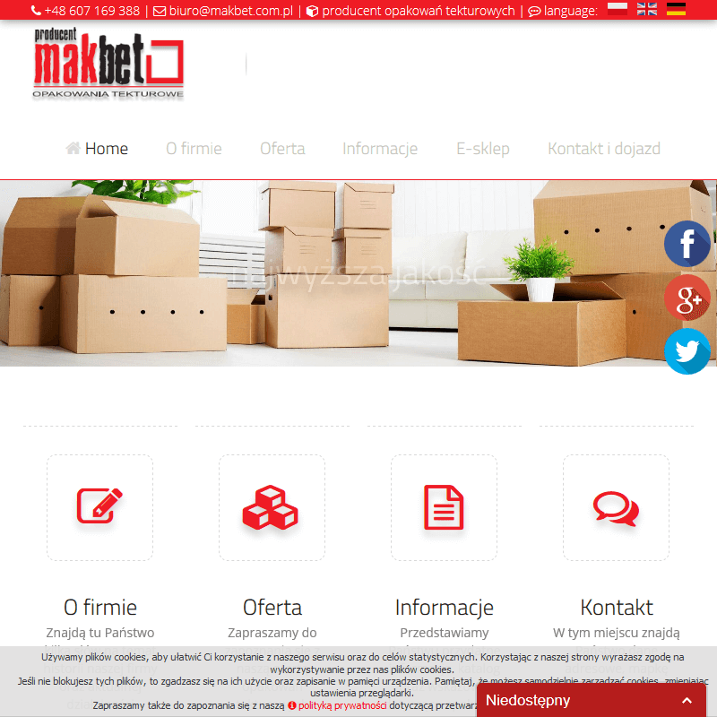 Producent kartonów łódź w Pabianicach