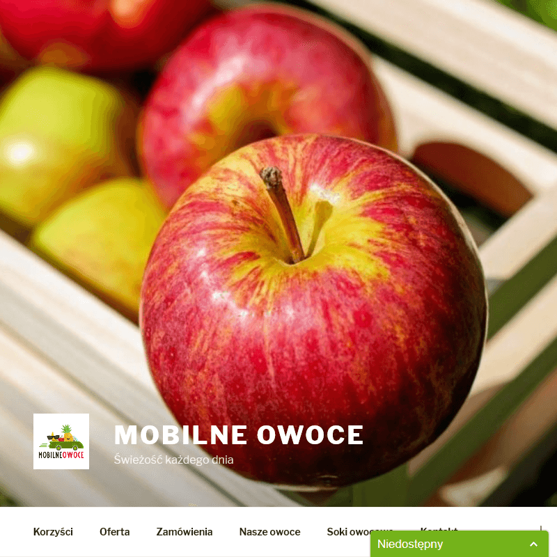 Kraków - duża skrzynka owoców do biura