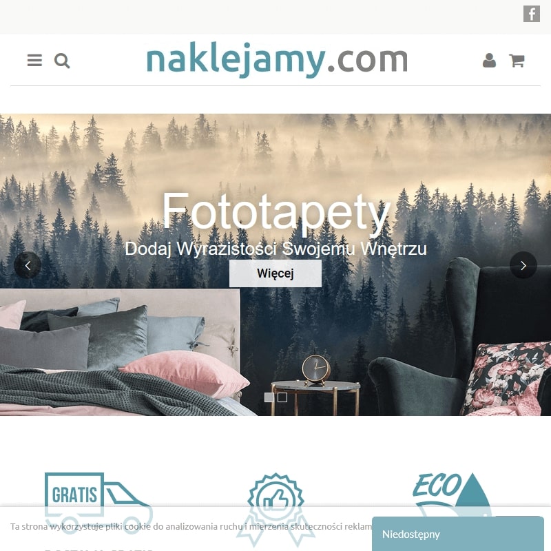 Tapety powiększające pokój