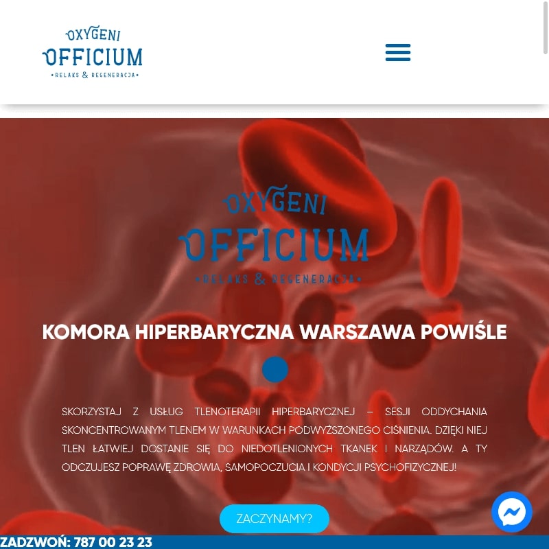 Tlenoterapia dla zdrowych w Przemyślu