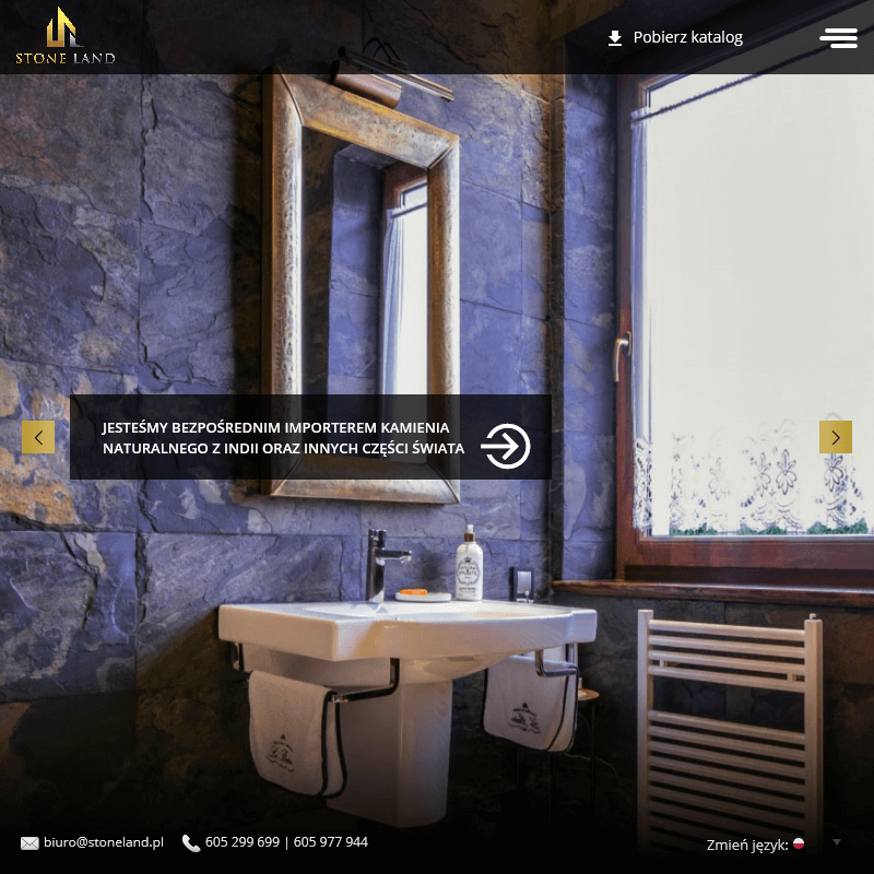 Czarny granit w Wrocławiu