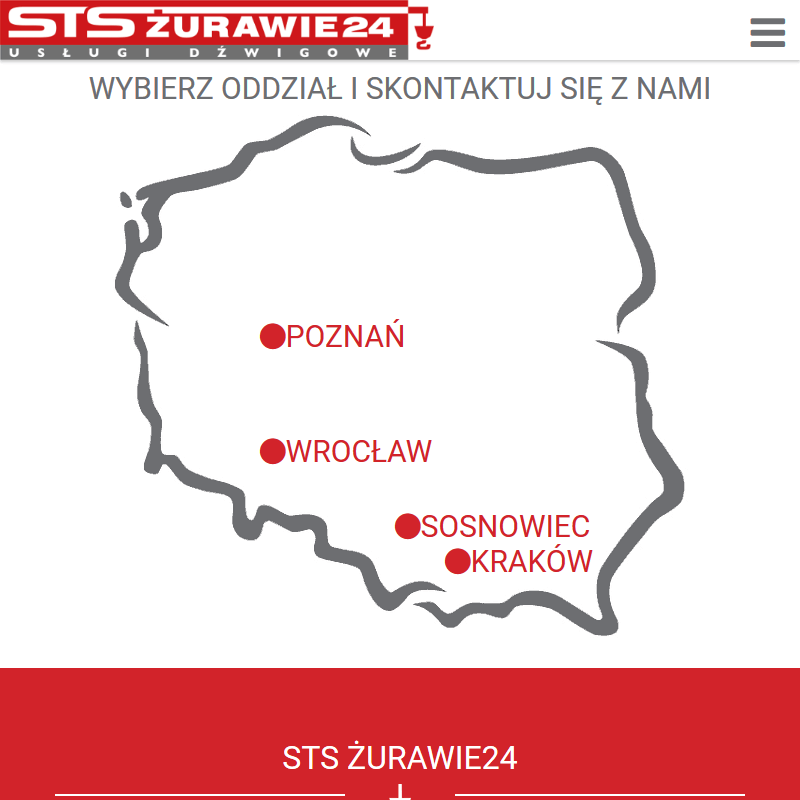 Żurawie samochodowe w Bielsku-Białej