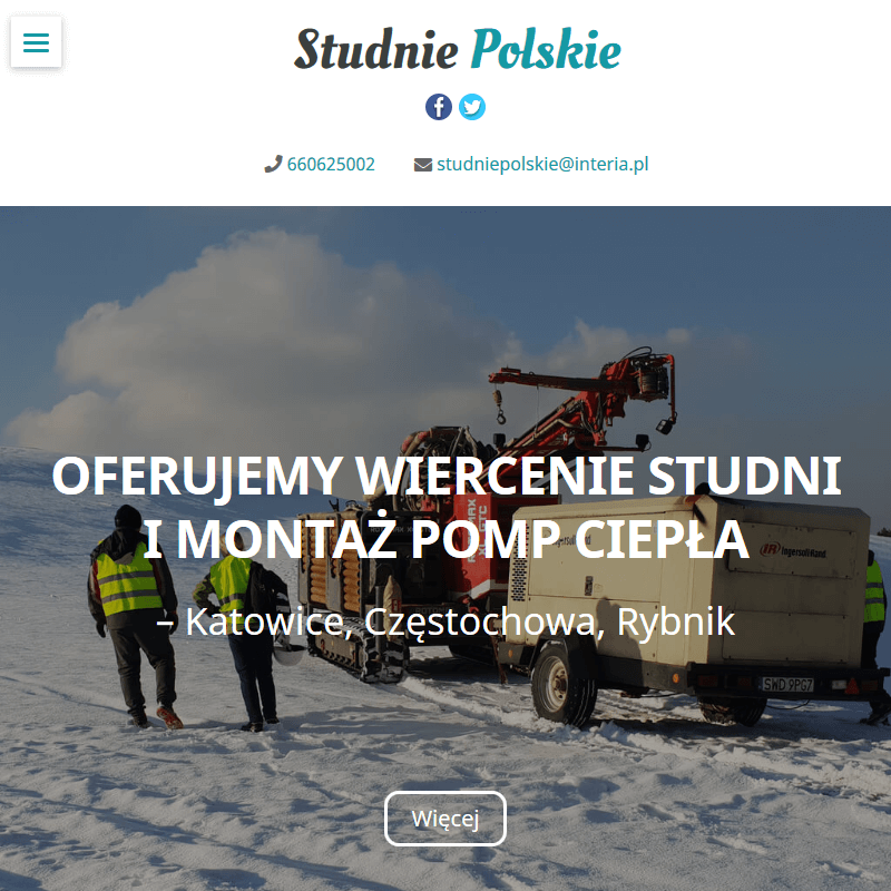 Dąbrowa Górnicza - odwierty pod pompy ciepła