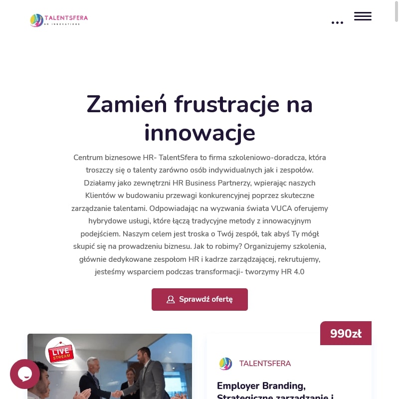 Szkolenie hr business partner w Warszawie