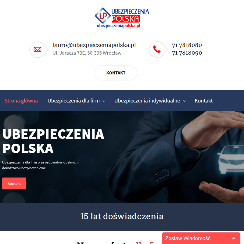 Ubezpieczenie odpowiedzialności cywilnej zawodowej - Wrocław